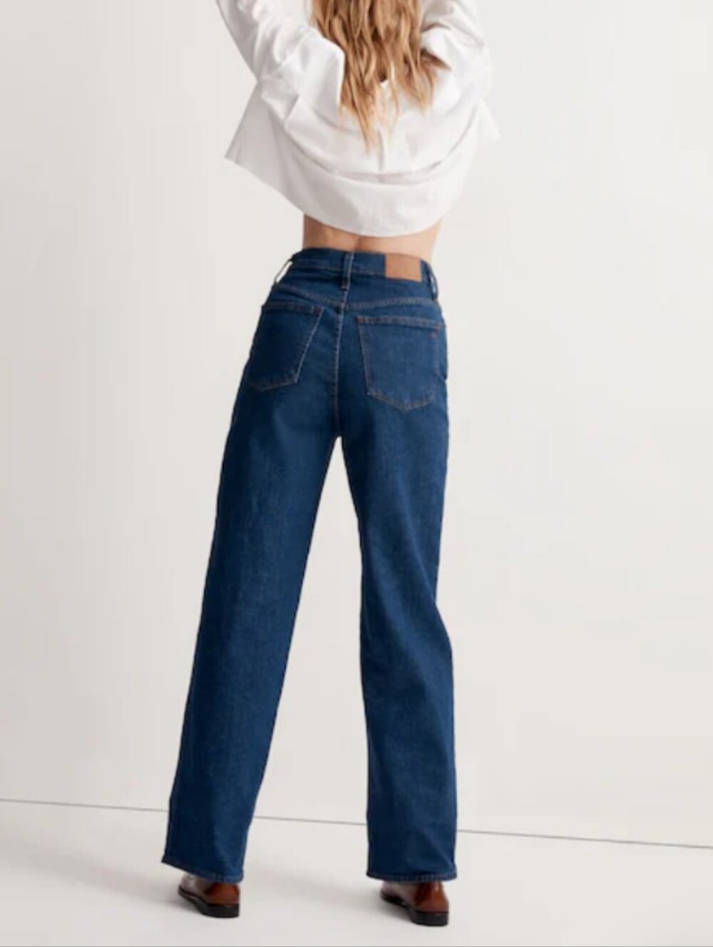 Madewell The Perfect Vintage Wide Leg Jeans Petite - Picture 4 of 9